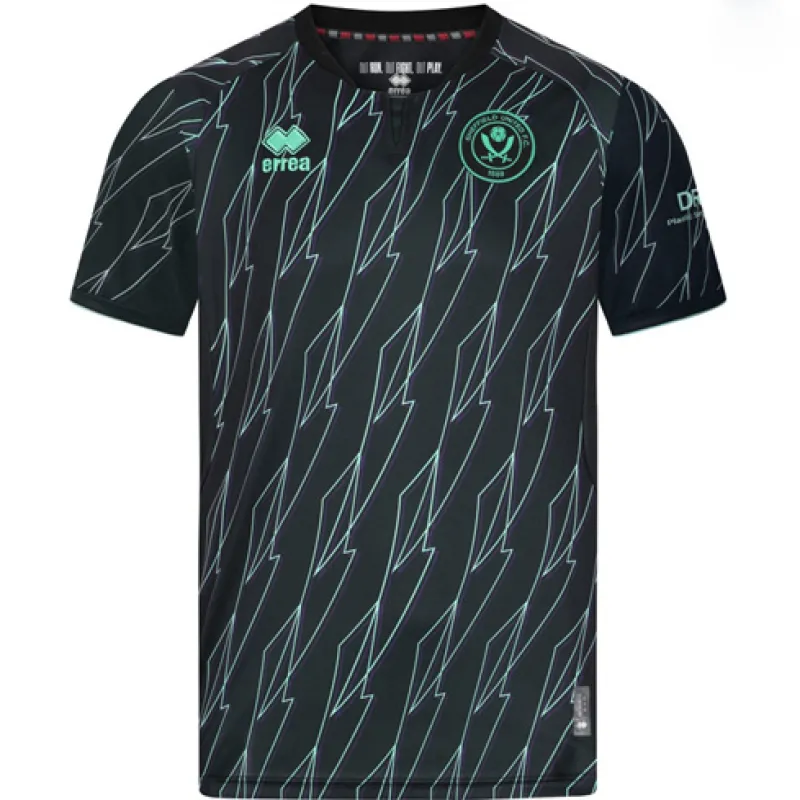 Le maillot d'extérieur de Sheffield en 2024/25 - Noir