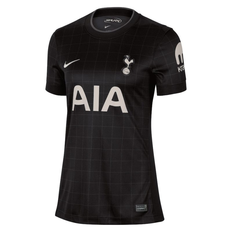 Maillot à l'extérieur féminin du Tottenham Hotspur 2025/26 - Noir