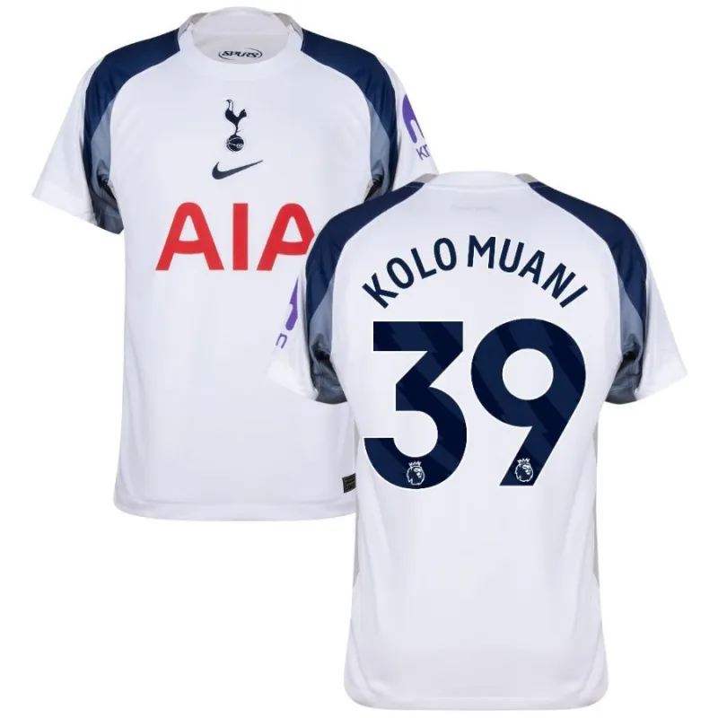 Tottenham Hotspur KOLO MUANI 2025/26 Maillot domicile - Blanc