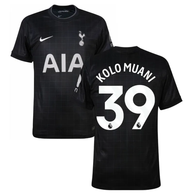 Tottenham Hotspur KOLO MUANI 2025/26 Auswärtstrikot - Schwarz