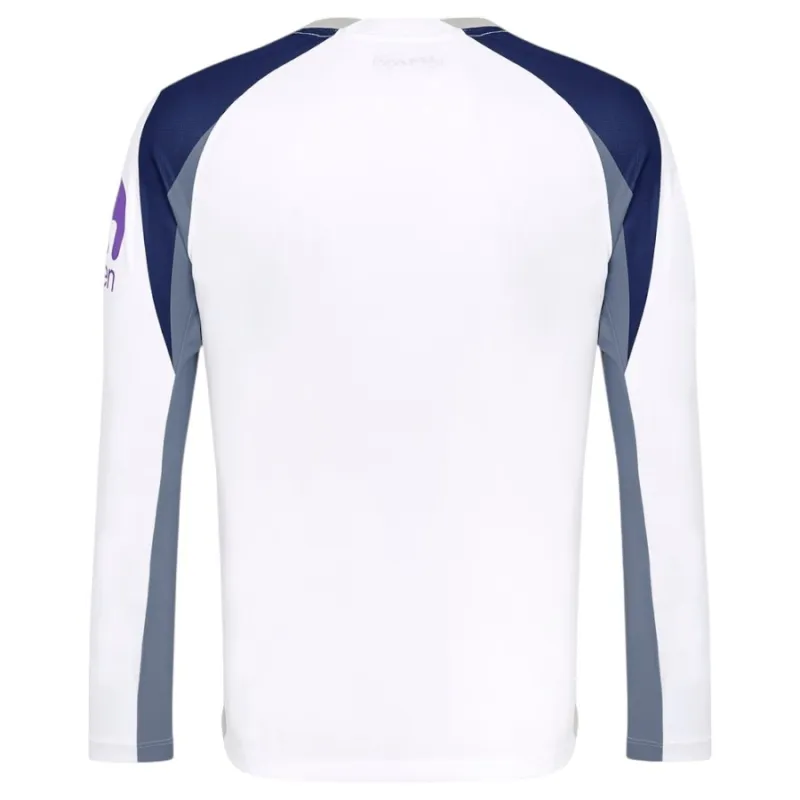 Tottenham Hotspur 2025/26 Heimtrikot mit langen Ärmeln - Weiß
