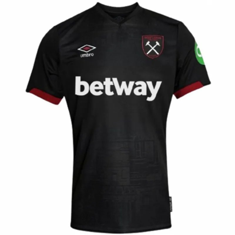 Der Auswärtstrikot von West Ham United für 2024/25 - Schwarz