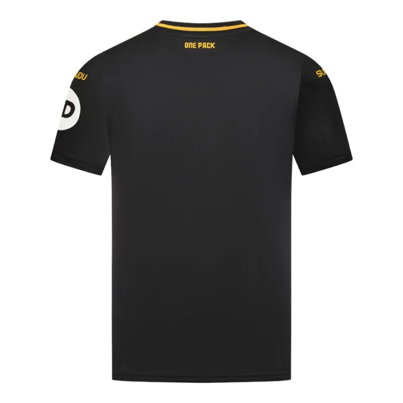 Auswärtstricot von Wolverhampton Wanderers 2024/25 - Schwarz