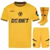 Wolverhampton Wanderers 2024/25 Heim - Kinder - Trikotset - Gelb