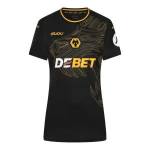 Maglia di trasferta femminile di Wolverhampton Wanderers 2024/25 - Nero