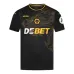 Wolverhampton Wanderers 2024/25 Auswärtstrikot - Kinder - Set - Schwarz