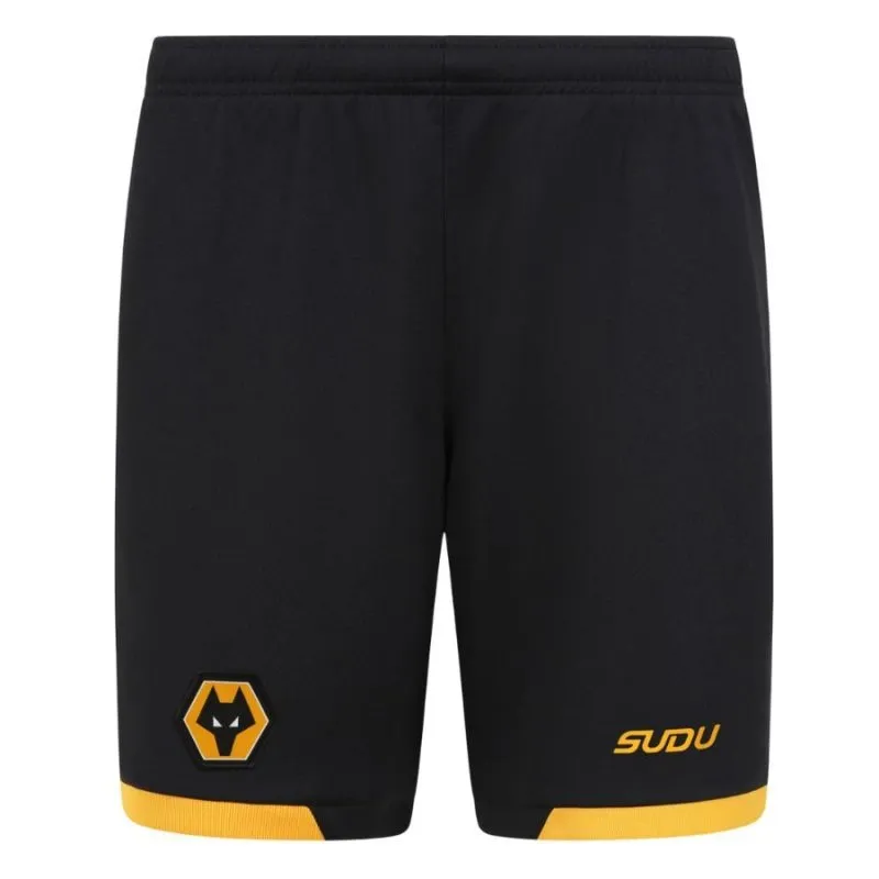 Conjunto camiseta infantil Wolves 2025/26 Local - Amarilla