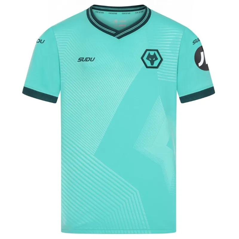Wolves Kids Kit 2025/26 Away - Green