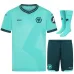 Ensemble maillot enfant Wolves 2025/26 Extérieur - Vert
