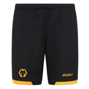 Wolves 2025/26 Home Shorts - Black