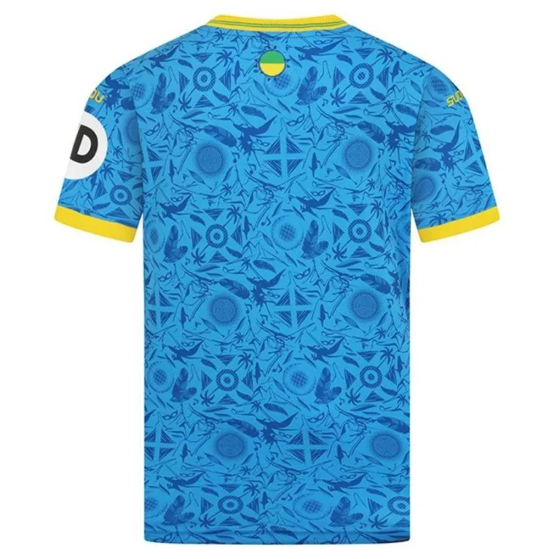 Wolves 2025/26 Drittes Kindertrikot mit Hose - Blau