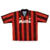 AC Milan 1993/94 Maglia casalinga retrò - Rossa/Nera