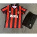 Camiseta local retro infantil AC Milan 1993/94 - Rojo