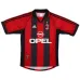 AC Mailand MALDINI 1998 2000 Retro-Heimtrikot - Rot/Schwarz
