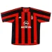 AC Milan RUI COSTA 2003/04 Maglia casalinga retrò - Rossa/Nera