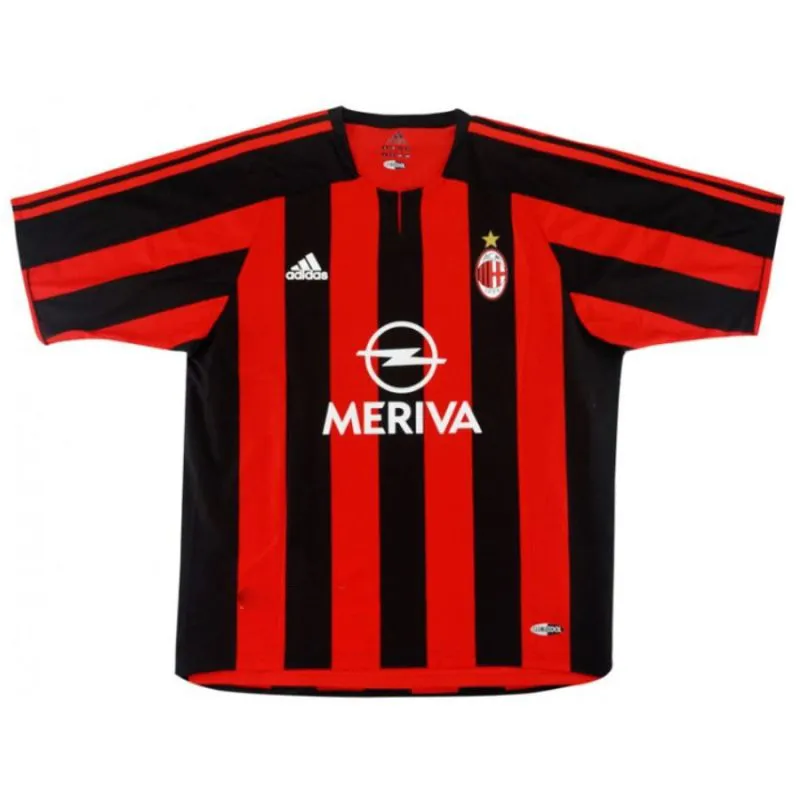 AC Milan RUI COSTA 2003/04 Maglia casalinga retrò - Rossa/Nera