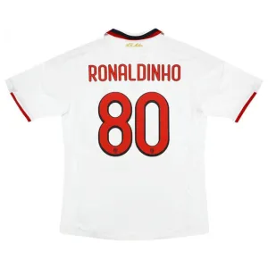 AC Milan RONALDINHO 2008/09 Maglia casalinga retrò - Rossa/Nera