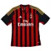 AC Milan KAKA 2013/14 Maglia casalinga retrò - Rossa/Nera