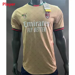 Maglia 2024/25 del AC Milan - GUCCI - Giocatore - Giallo