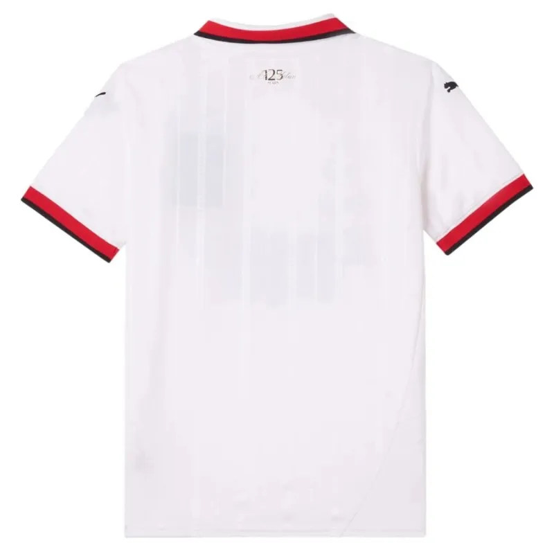 AC Milan Kids' 2024/25 Away Jersey - White