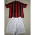 Maillot commémoratif pour enfants de l'AC Milan 2024/25 à manches longues - Rouge