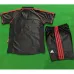Maglia retro infantile terza di AC Milan 1998/99 - Nera