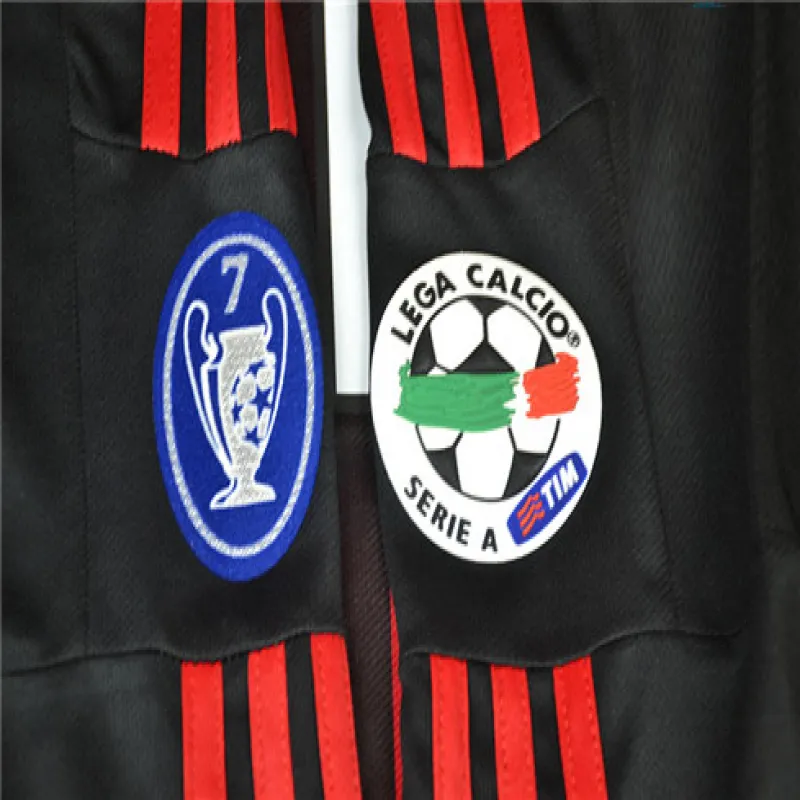Maglia retro di casa dell'AC Milan 2008/09 - Rossa