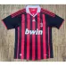 Maglia retro di casa dell'AC Milan 2009/10 - Volo - Rossa