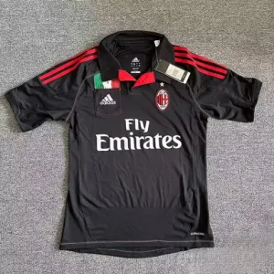 AC Milan 2012/13 Third Retro Jersey - Black