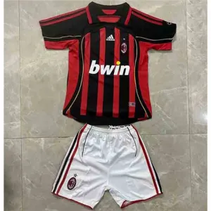 AC Milan 2006/07 Retro Children's Jersey - Red