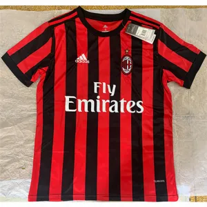 Maglia retro di casa dell'AC Milan 2017/18 - Rossa