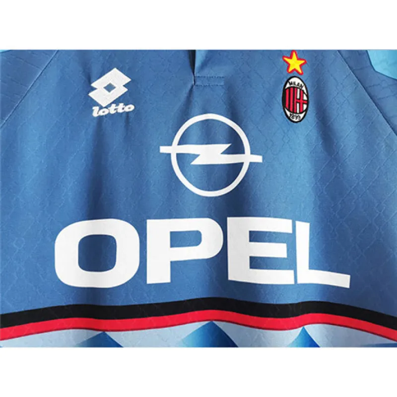 Maglia retro dell'AC Milan - blu