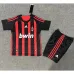AC Milan 2008/09 Children's Home Retro Jersey - Red