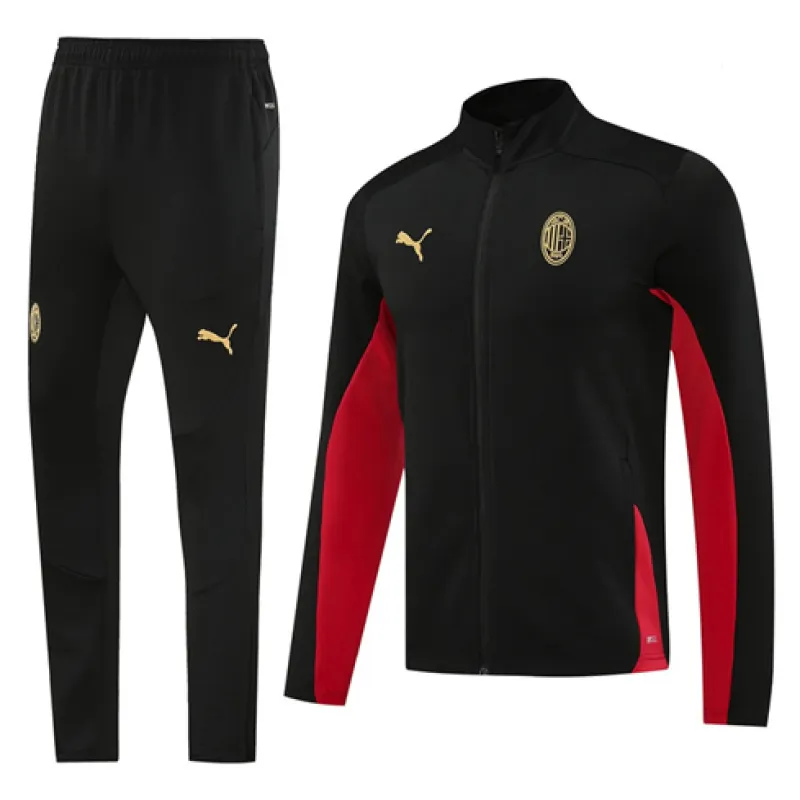 Chaqueta de deporte del AC Milan 2024/25 - Negra