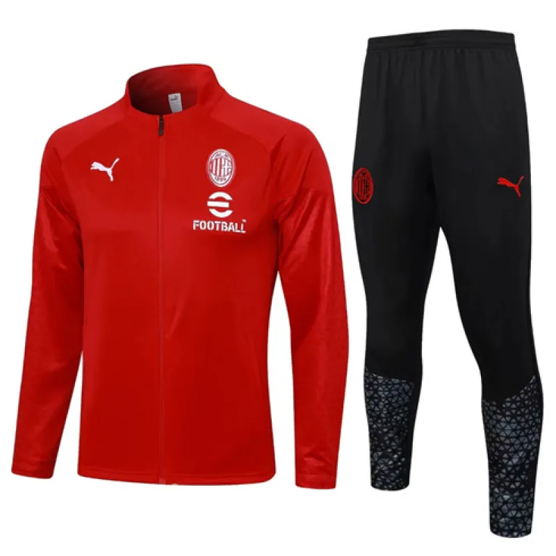 Veste de sport A de l'AC Milan 2024/25 - Rouge
