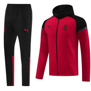 AC Milan 2024/25 Hooded Sportswear - Red