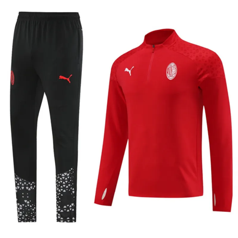 Veste de sport A de l'AC Milan 2024/25 - Rouge