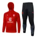AC Milan 2024/25 Hooded Sportswear A - Red