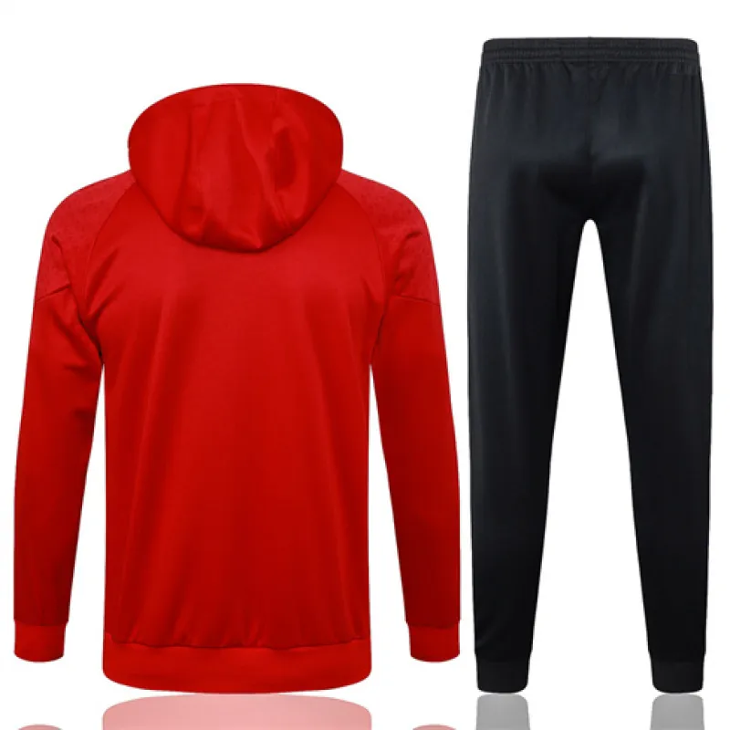 AC Milan 2024/25 Hooded Sportswear A - Red