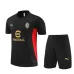 Maglietta d'allenamento + Shorts per bambini dell'AC Milan 2024/25 - Nero