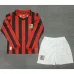 AC Milan 2024/25 Kinder - Heim - Langarmtrikot - rot