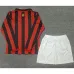 AC Milan 2024/25 Kinder - Heim - Langarmtrikot - rot