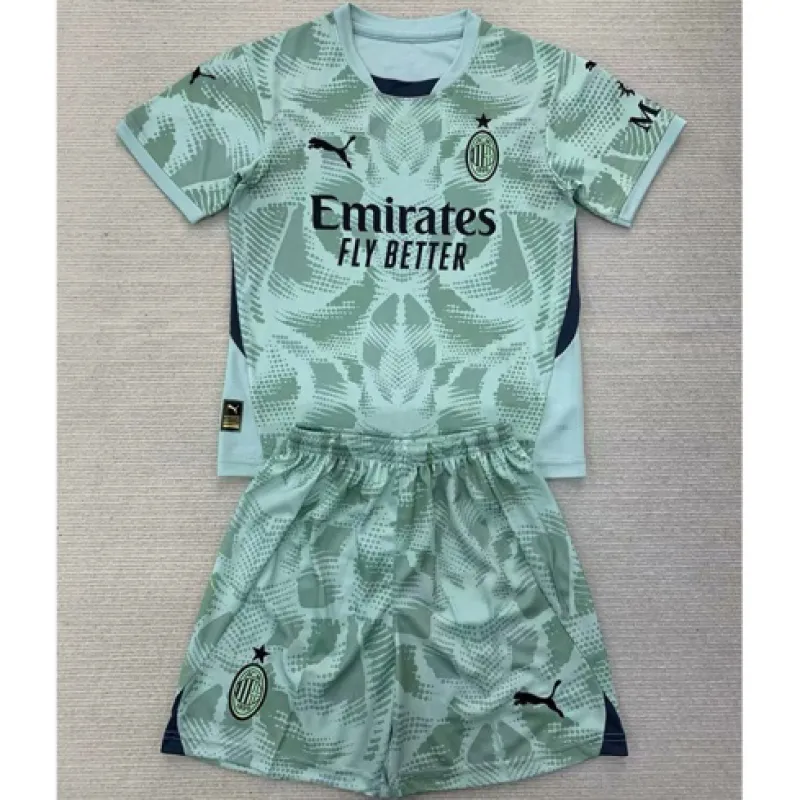 AC Milan 2024/25 children's goalkeeper jersey - green