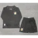AC Milan 2024/25 children's goalkeeper long - sleeved jersey - black