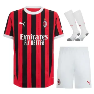AC Milan 2024/25 Heim-Kinder-Trikotset - Weiß