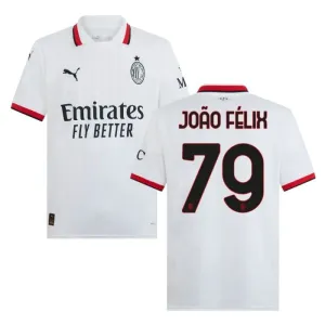 La maglia d'esterno 2024/25 di João Félix - Bianca
