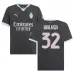 Walker's AC Milan 2024/25 Third Jersey - Charcoal Gray
