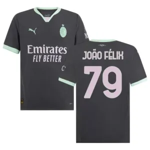 La terza maglia 2024/25 di Joao Felix - Grigio carbone