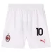 L'ensemble du maillot pour enfants du domicile de l'AC Milan 2024/25 de Rafael Leao - Blanc