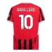 Rafael Leao's AC Milan 2024/25 Home Kids Jersey Set - Black